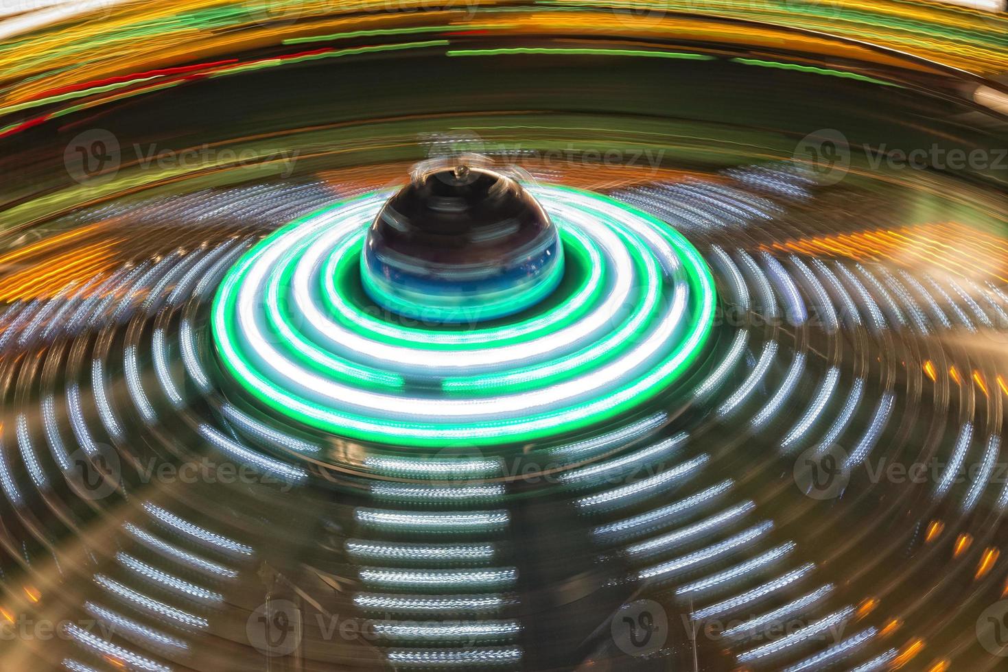 fondo de luces en movimiento luna park foto