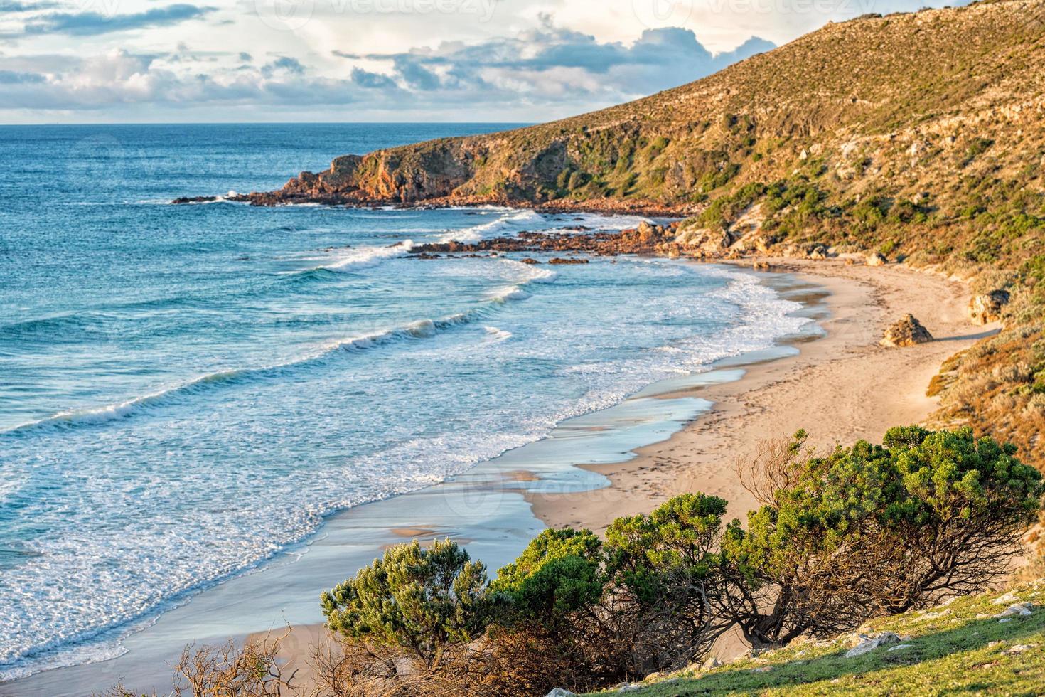 kangaroo island landcape at sunset photo