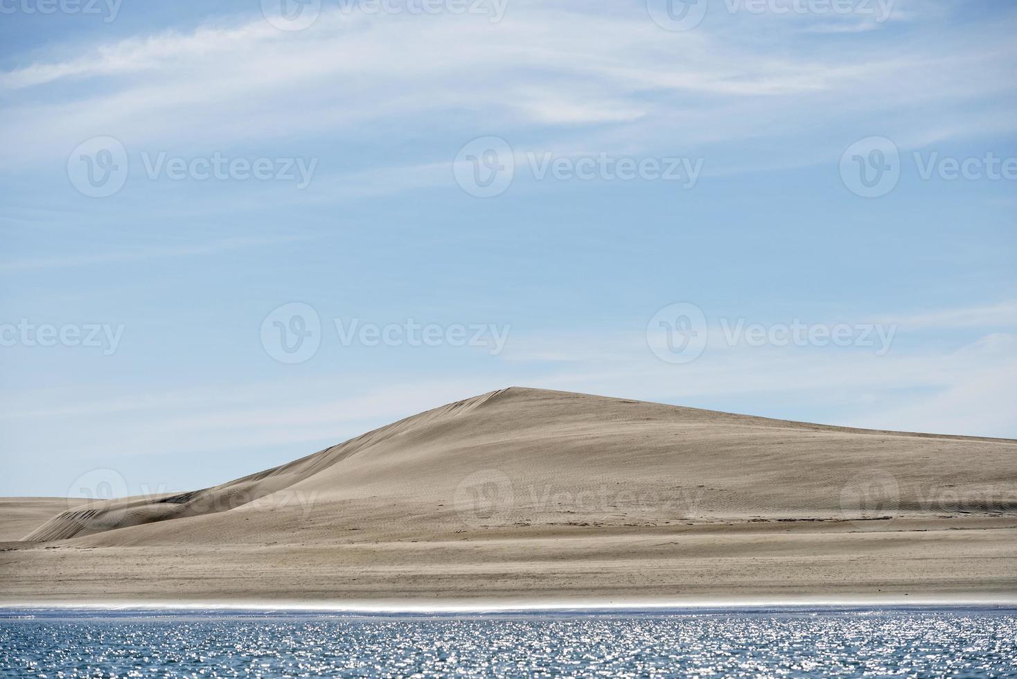 beach sand dunes photo