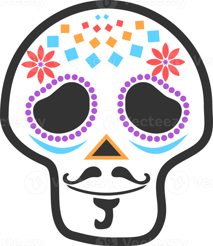 Day of the dead icon, 12221940 PNG