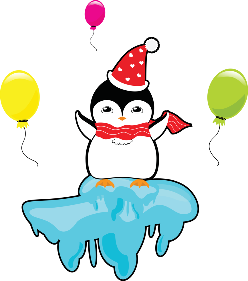 carino pinguino cartone animato personaggio png