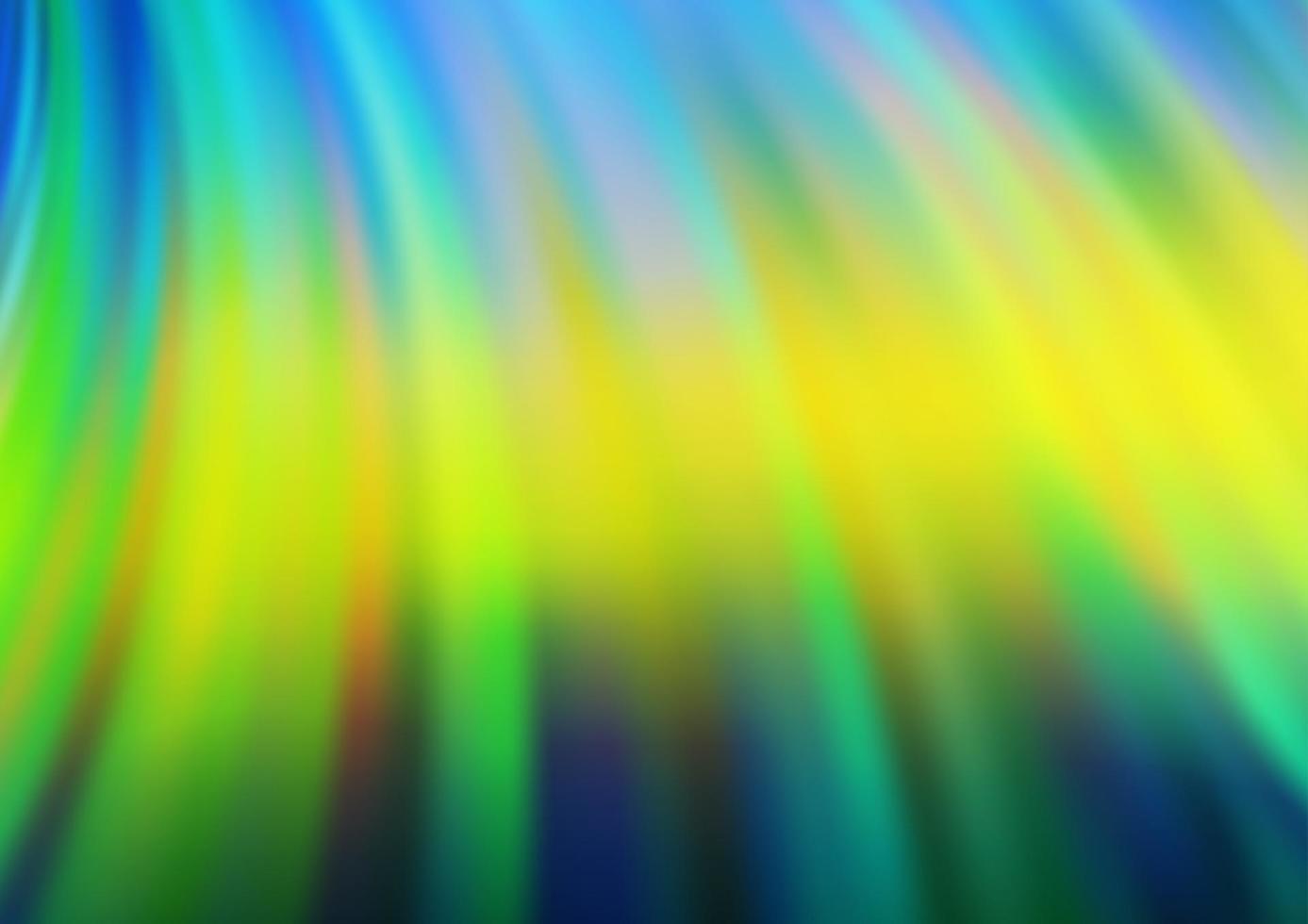 Dark Blue, Yellow vector background with bent lines.