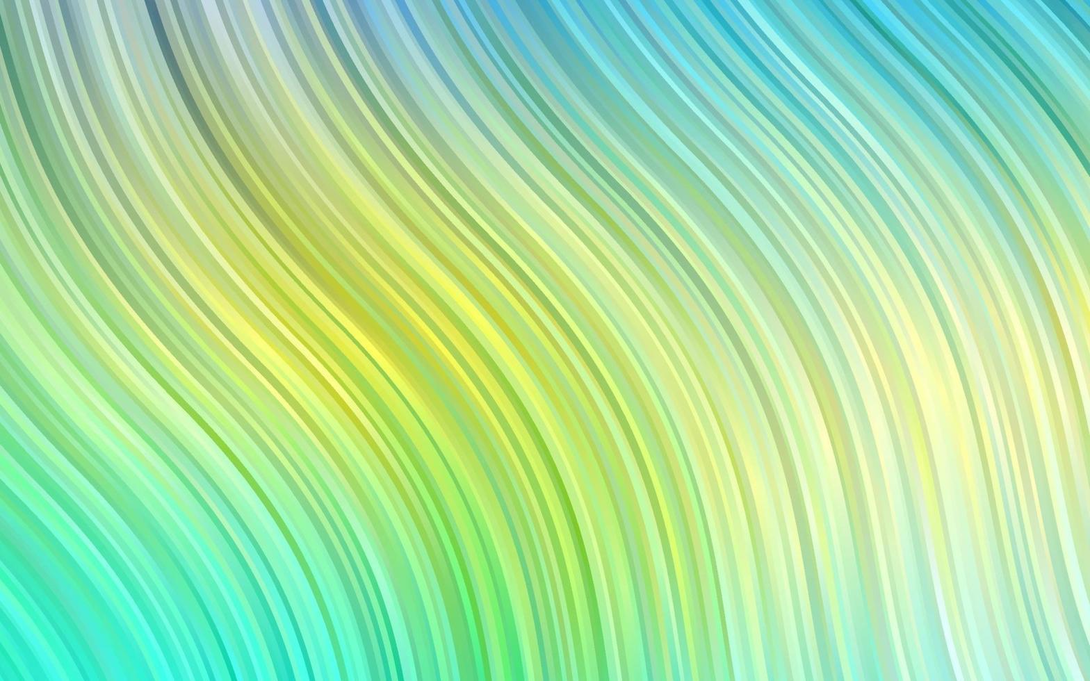 Light Blue, Yellow vector backdrop with bent lines.