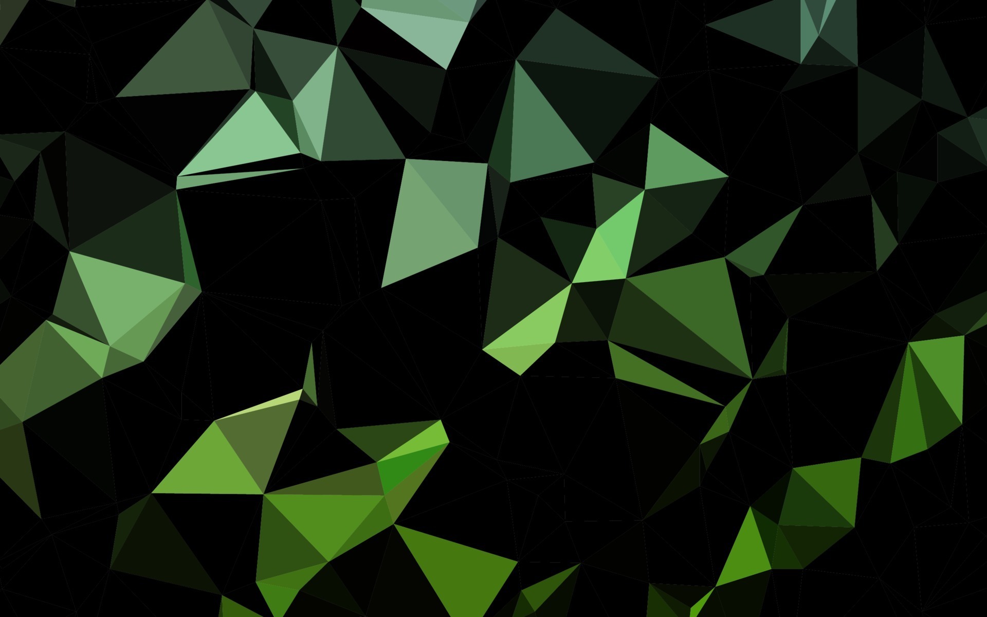 Dark Green vector polygonal background. 12222303 Vector Art at Vecteezy
