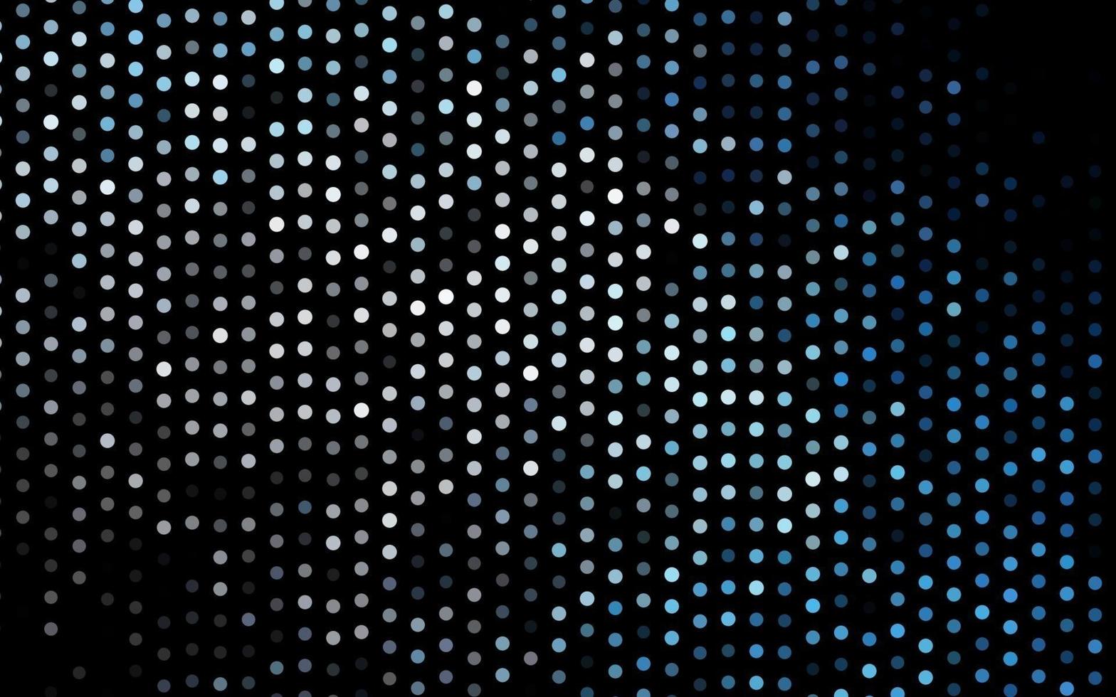 Dark Black vector backdrop with dots.