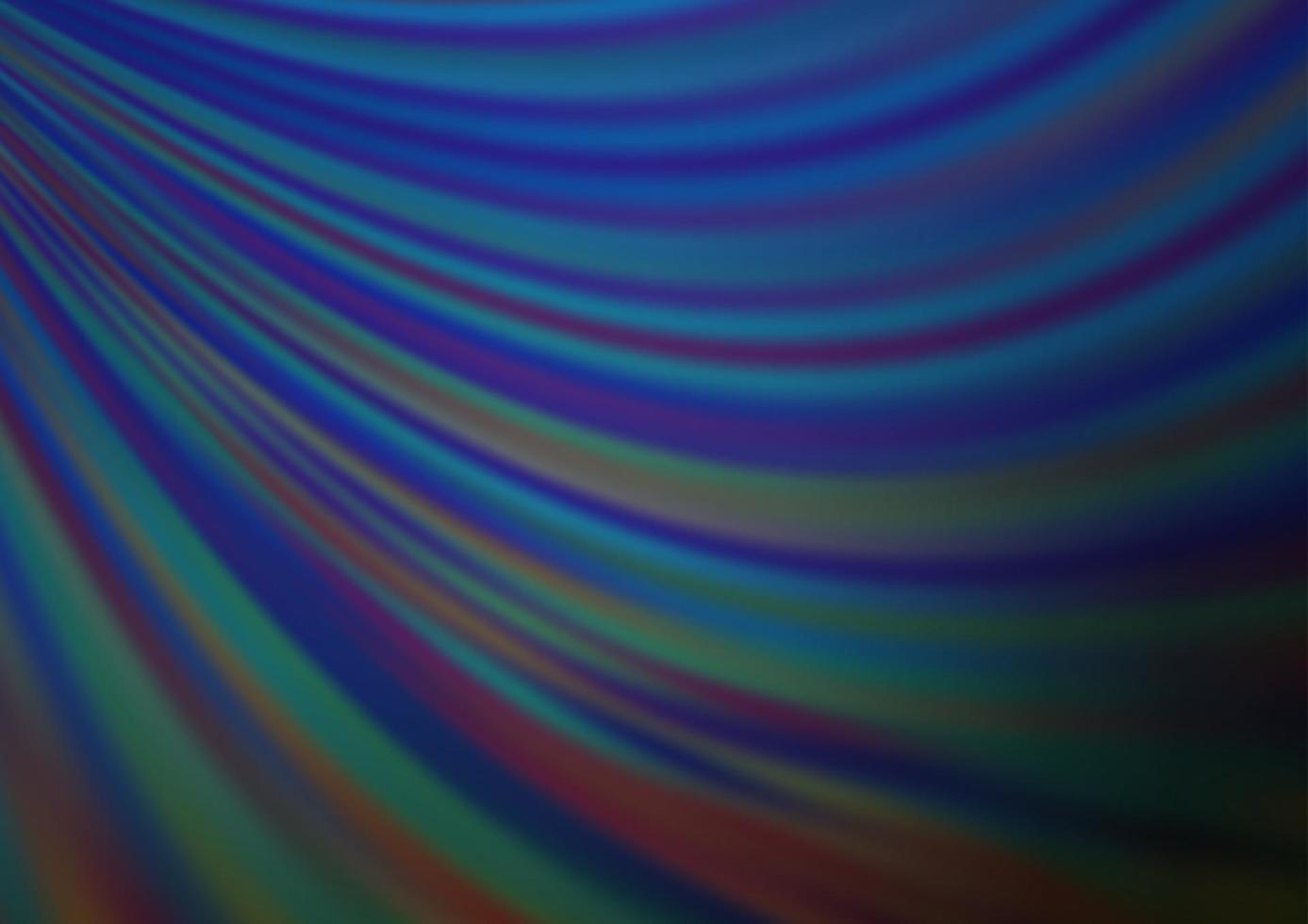 Dark BLUE vector background with lava shapes.