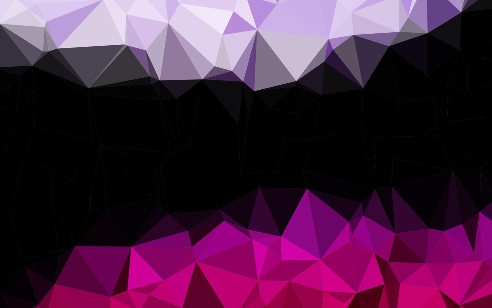 Light Purple vector blurry triangle template.