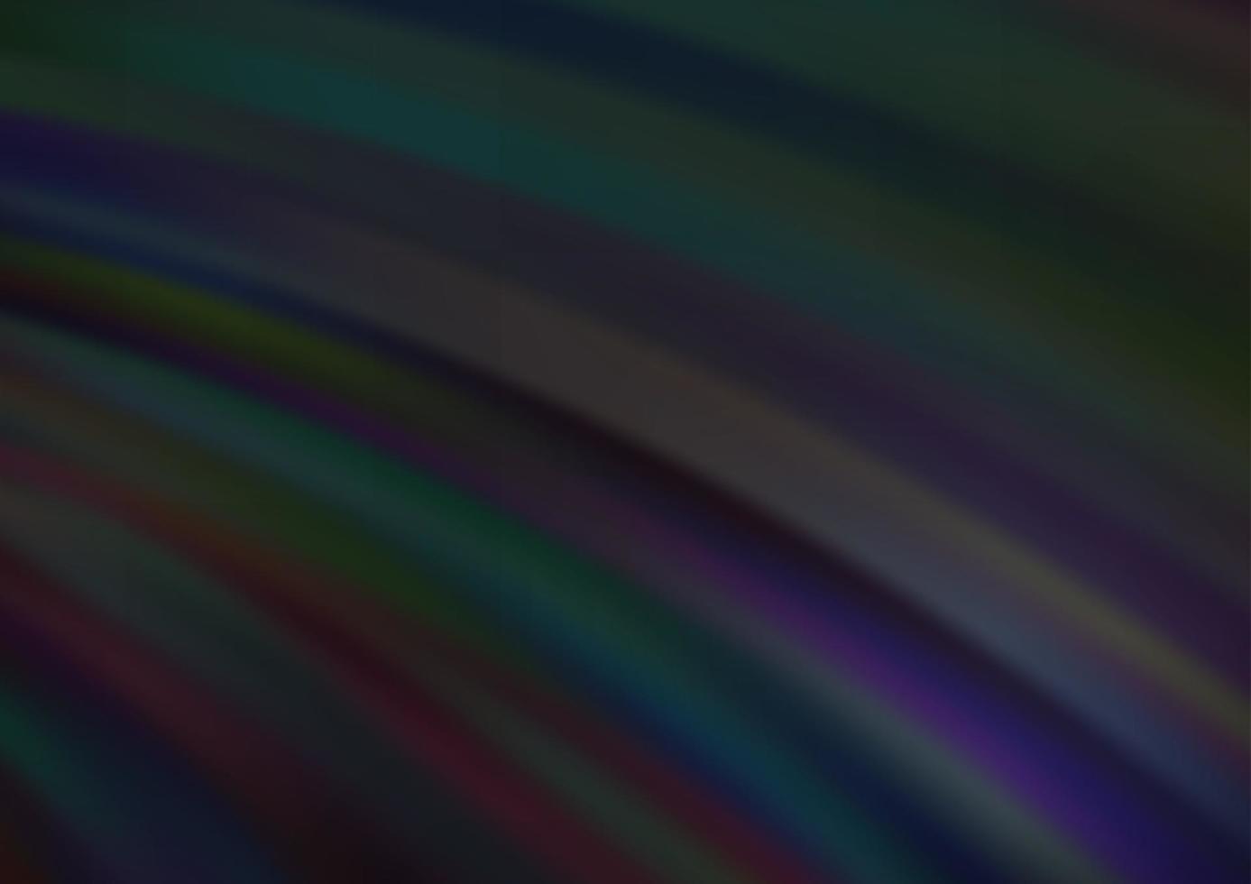Dark Black vector backdrop with bent lines.