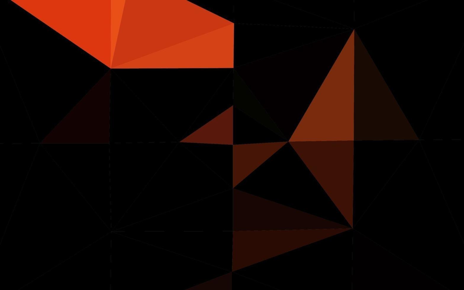 Dark Red vector low poly texture.
