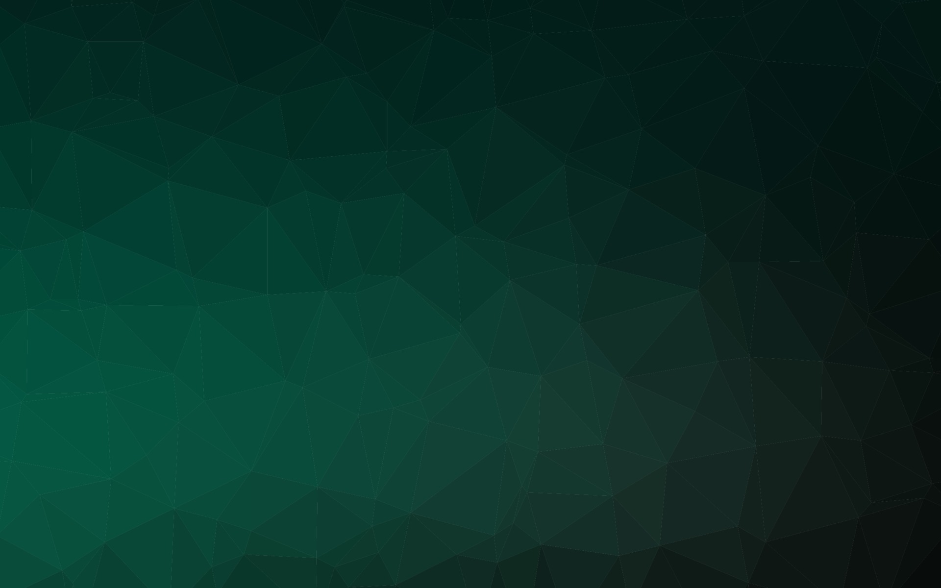 Dark Green vector polygonal background. 12222633 Vector Art at Vecteezy