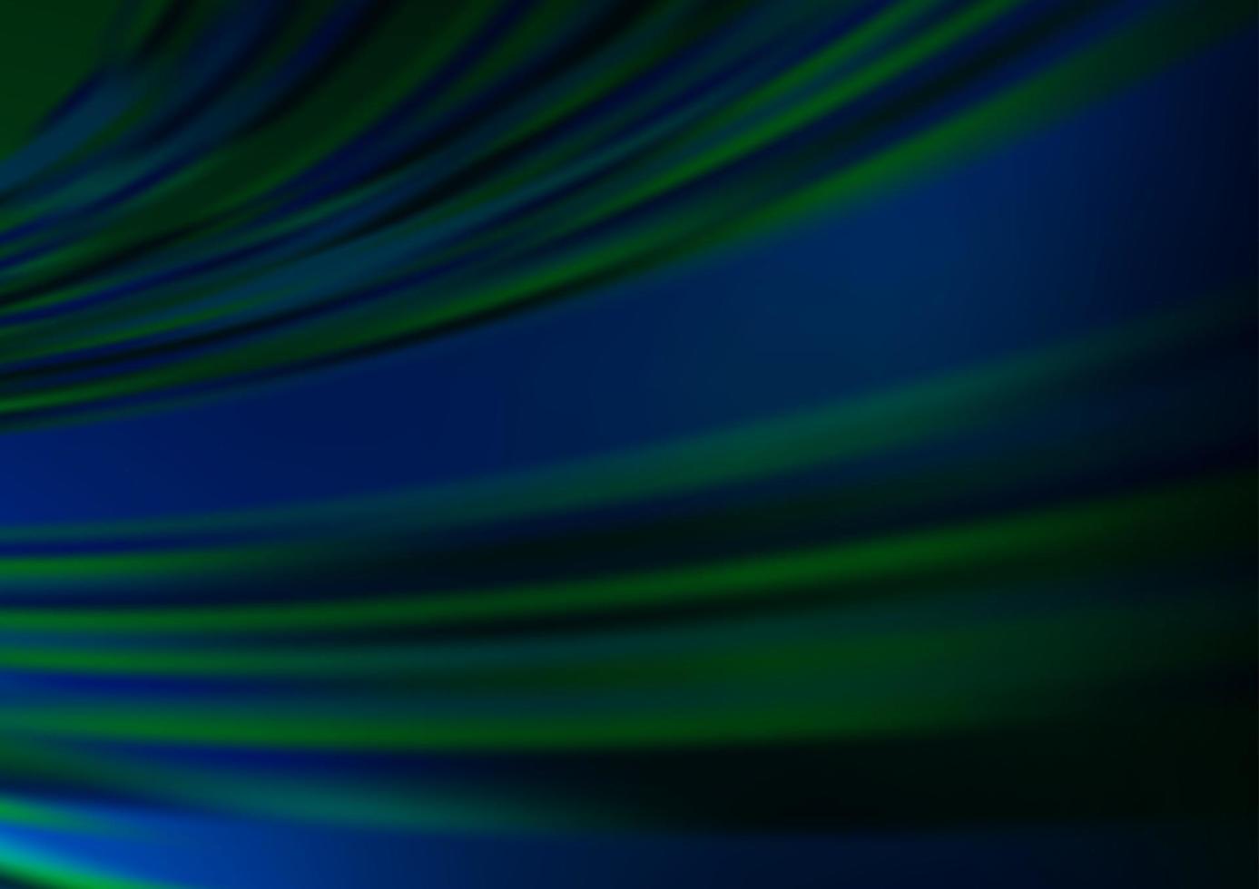 Dark Green vector blurred and colored background.
