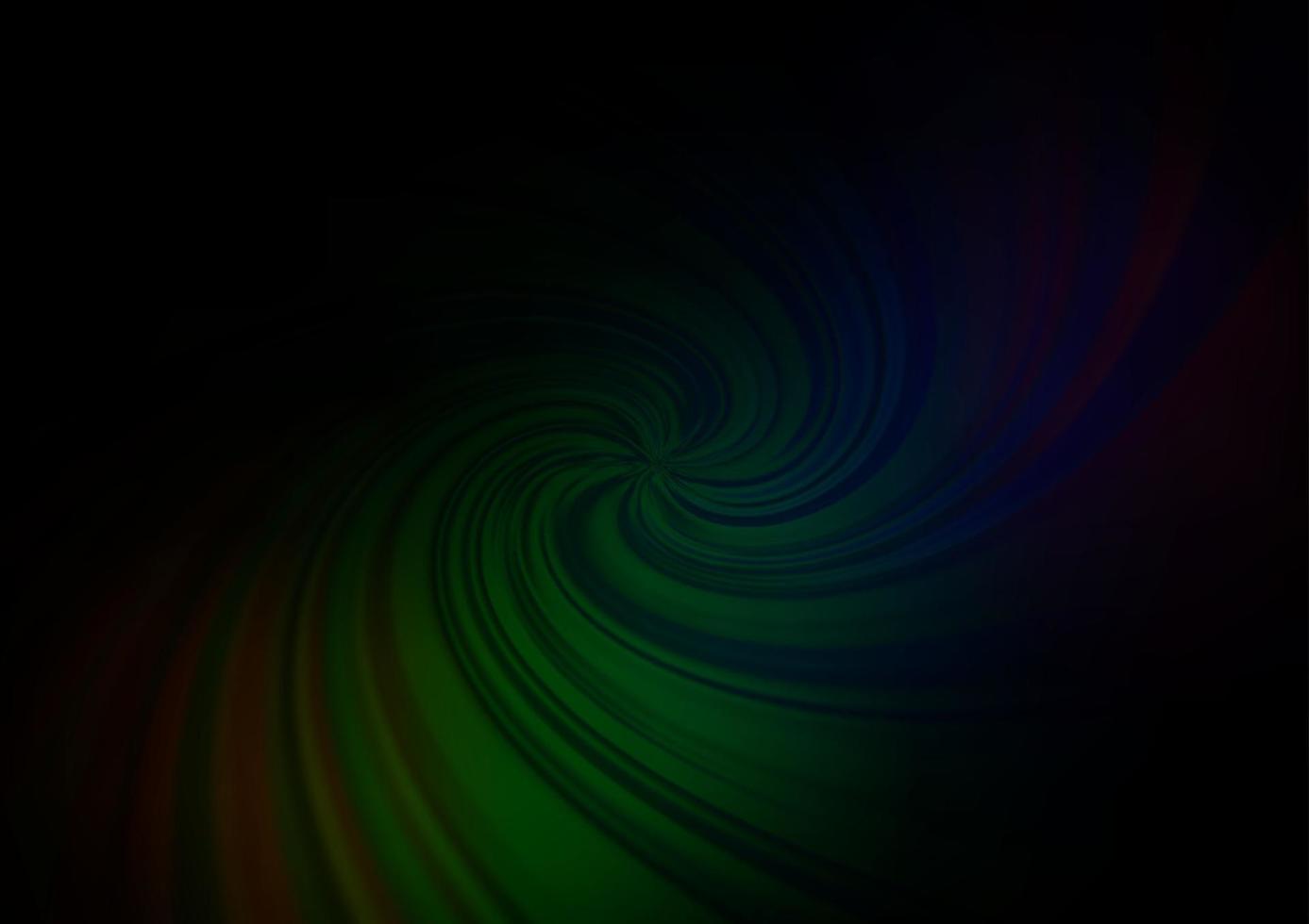 Dark Green vector blurred and colored template.