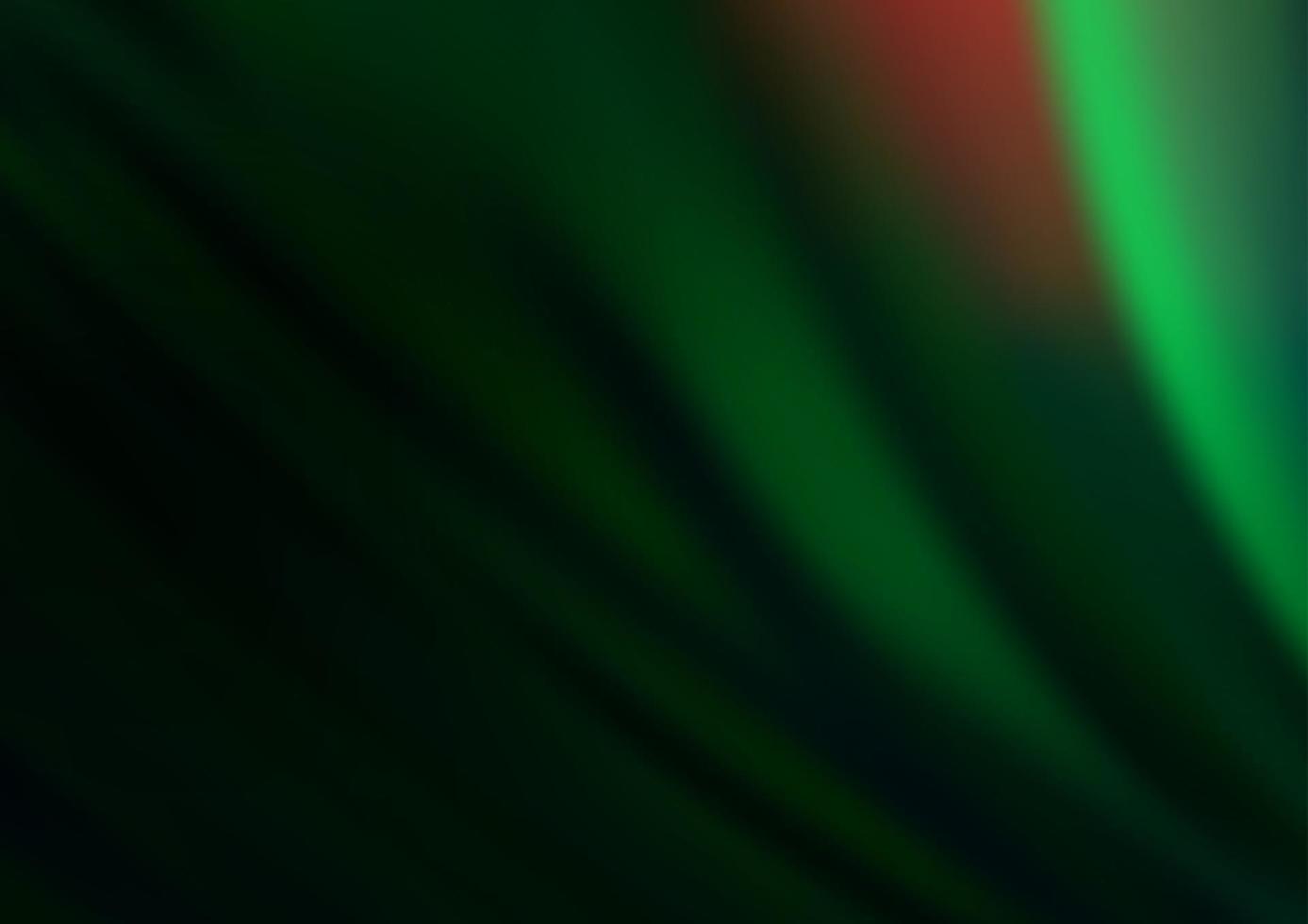 Dark Green vector pattern with bubble shapes.
