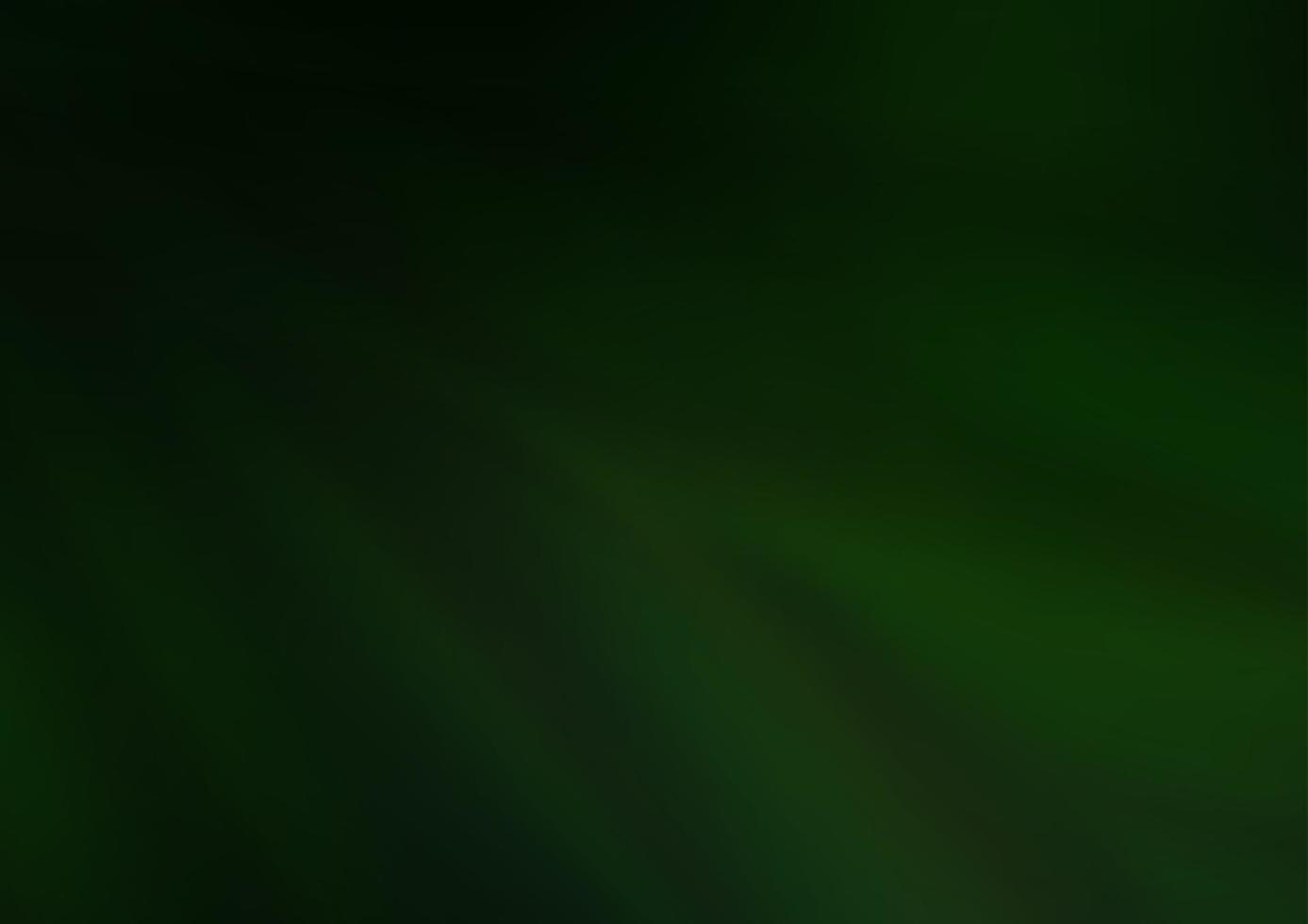 Dark Green vector blurred and colored template.