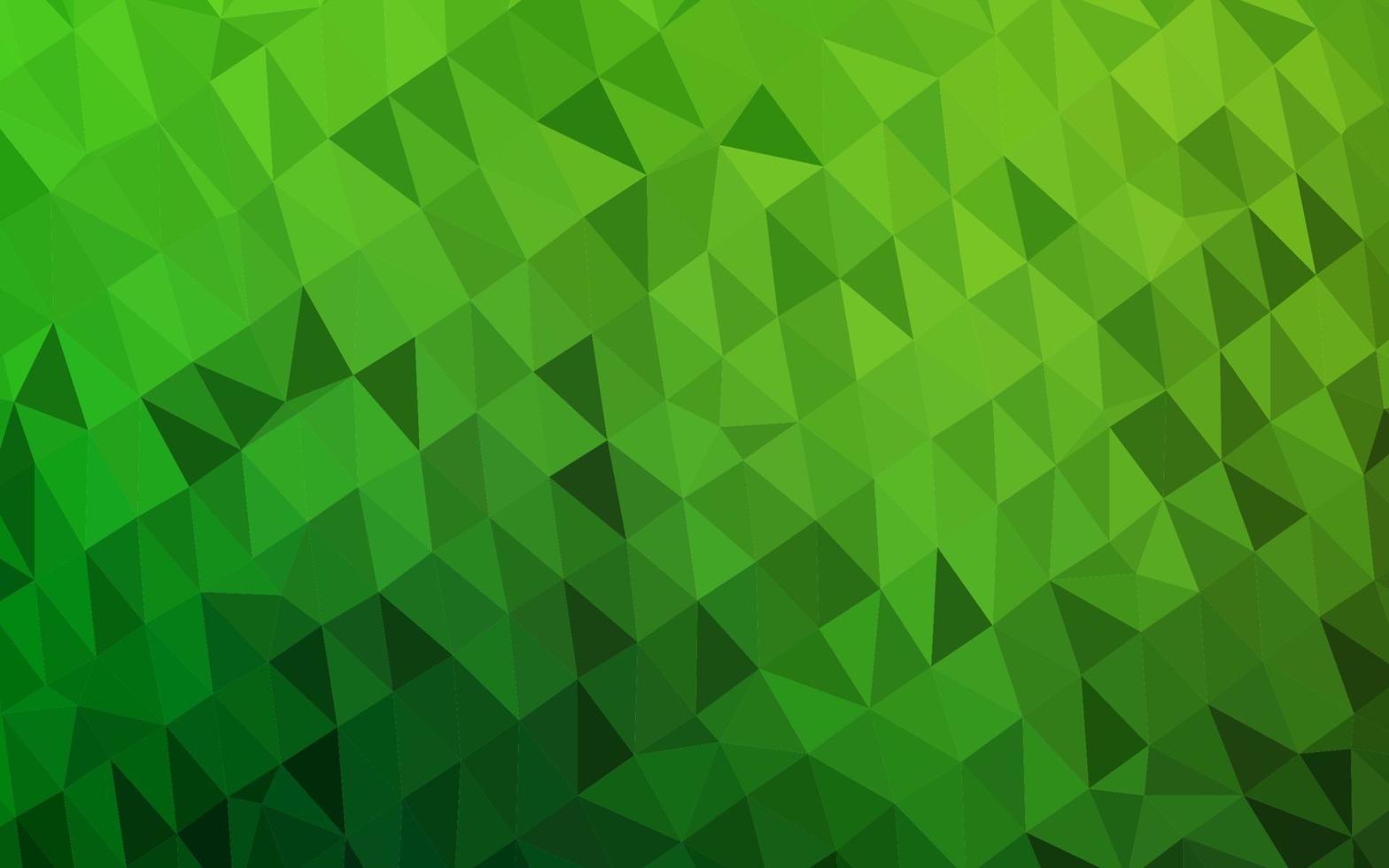 Light Green vector blurry triangle template.