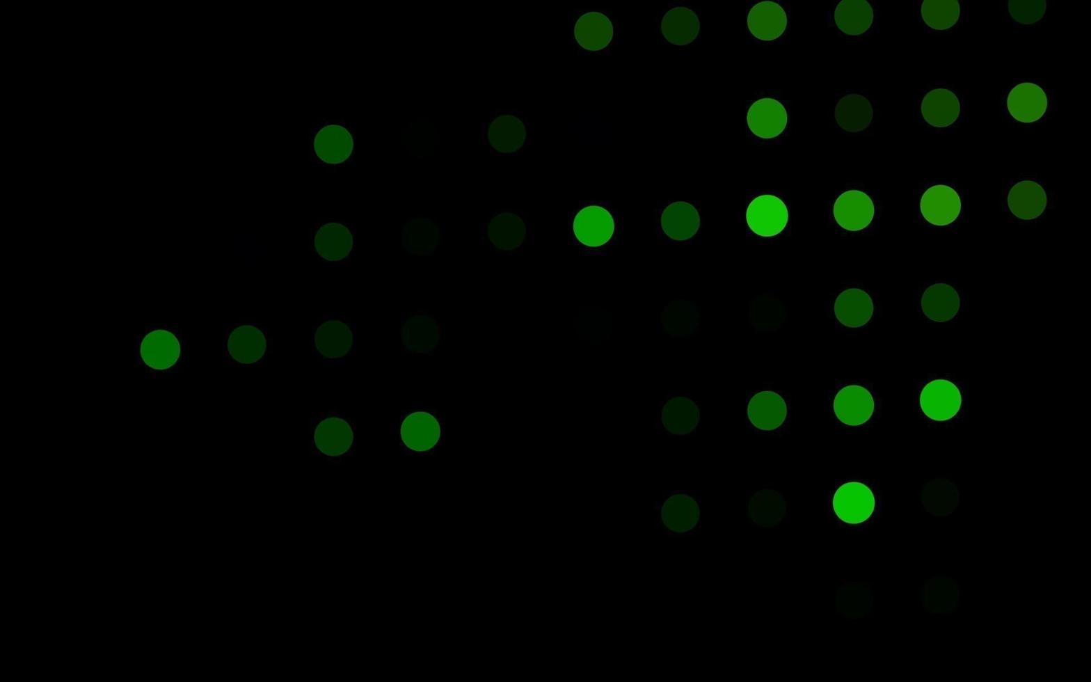 Dark Green vector background with bubbles. 12222843 Vector Art at Vecteezy