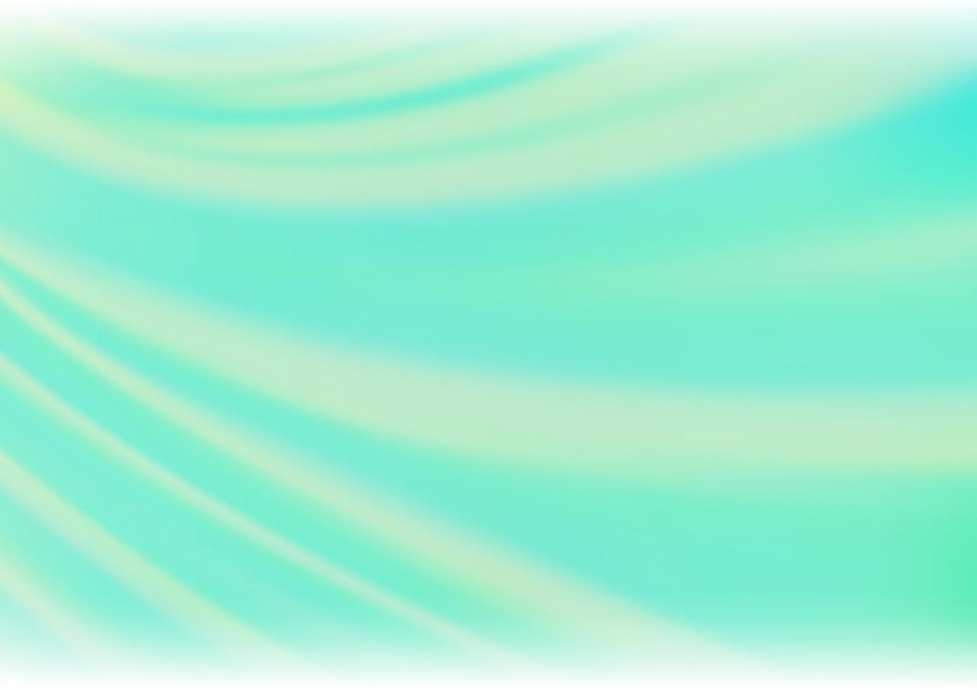 Light Green vector blurred shine abstract background.