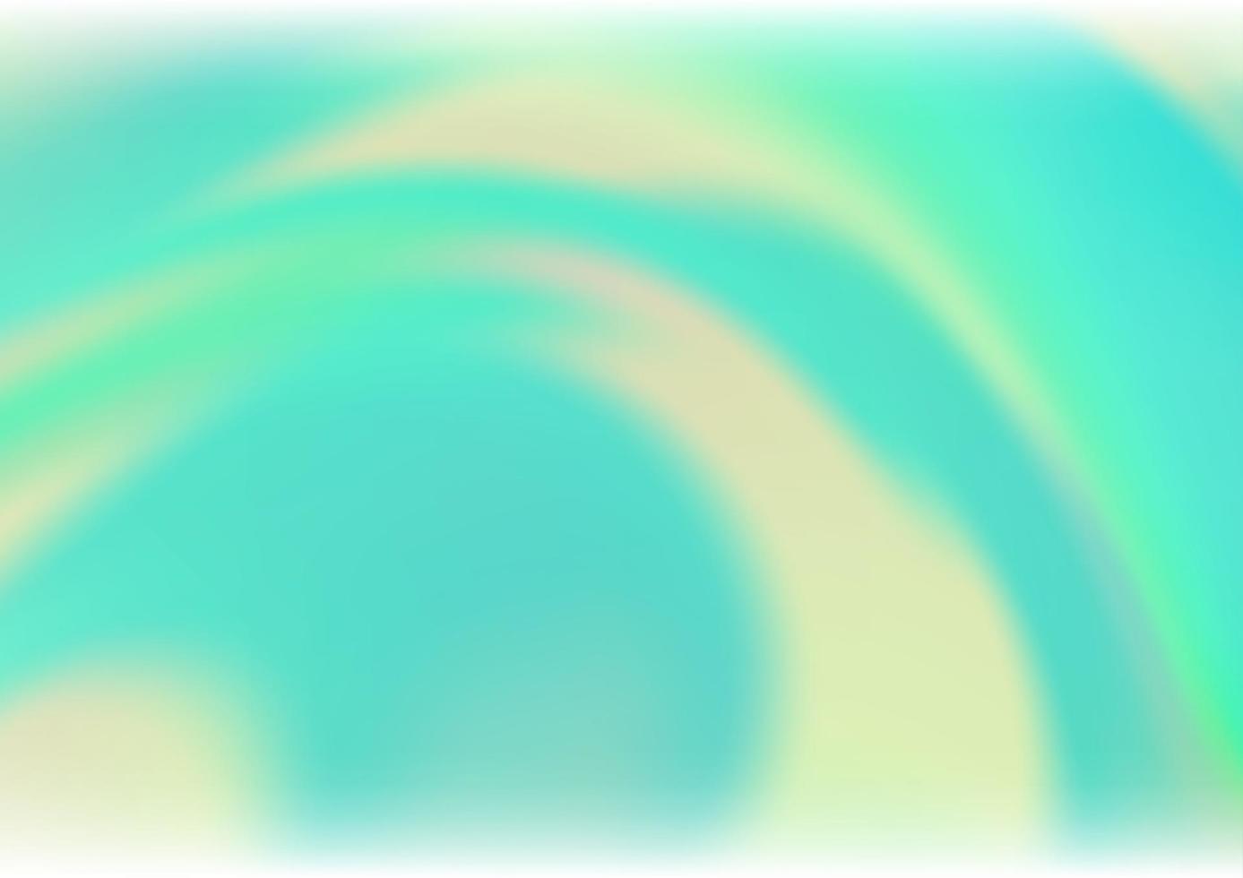 Light Green vector blurred shine abstract background.