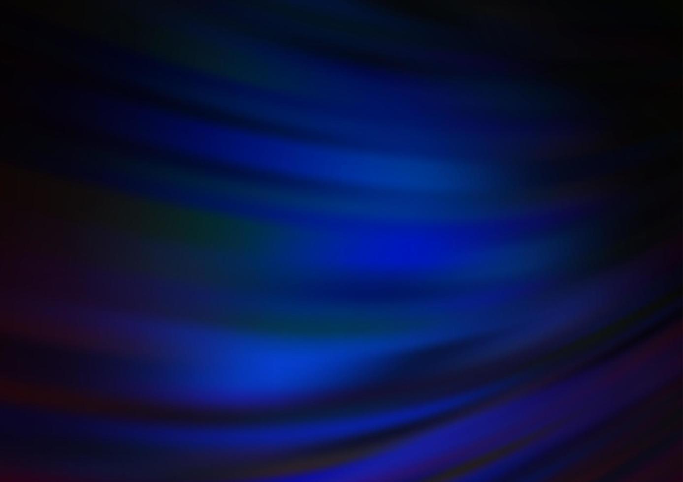 Dark BLUE vector blurred bright pattern.