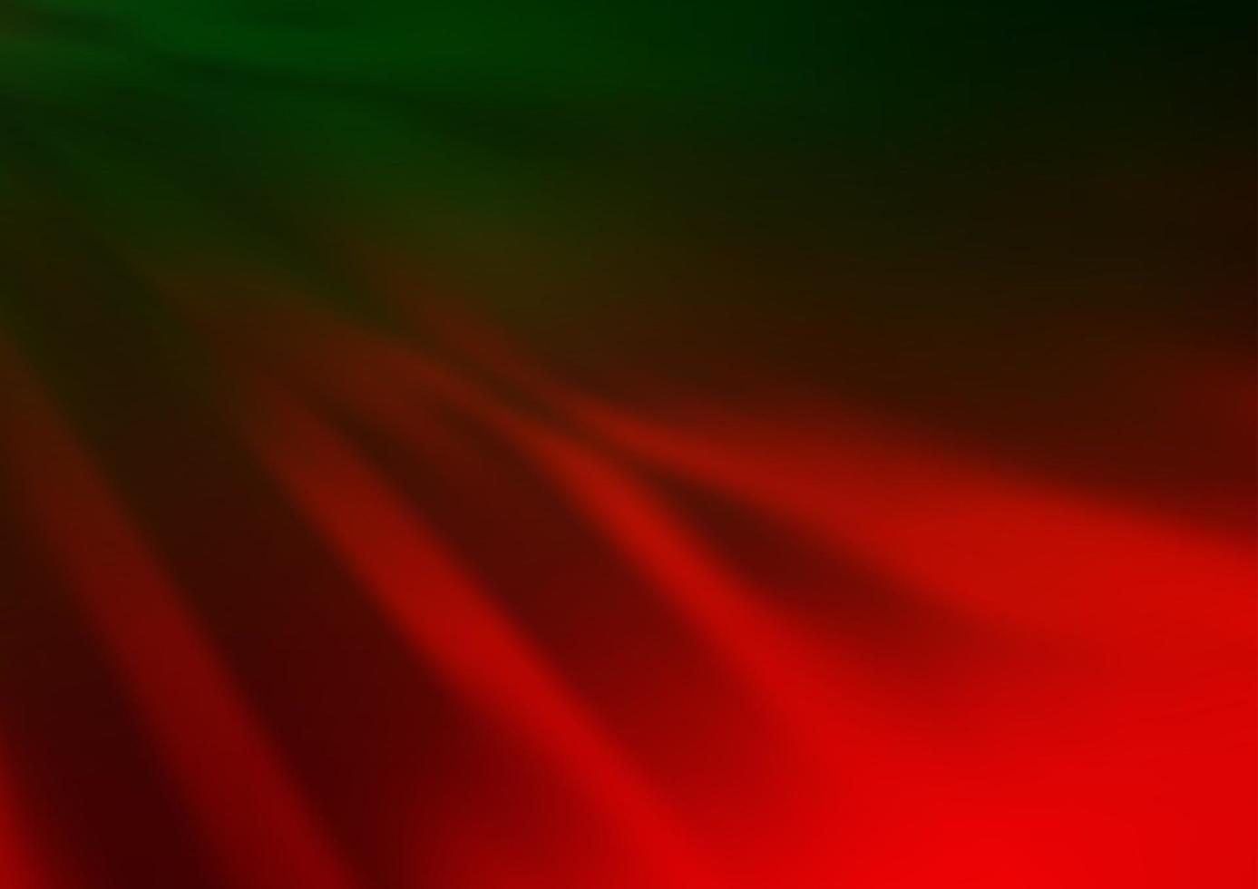 Dark Green, Red vector modern bokeh pattern.