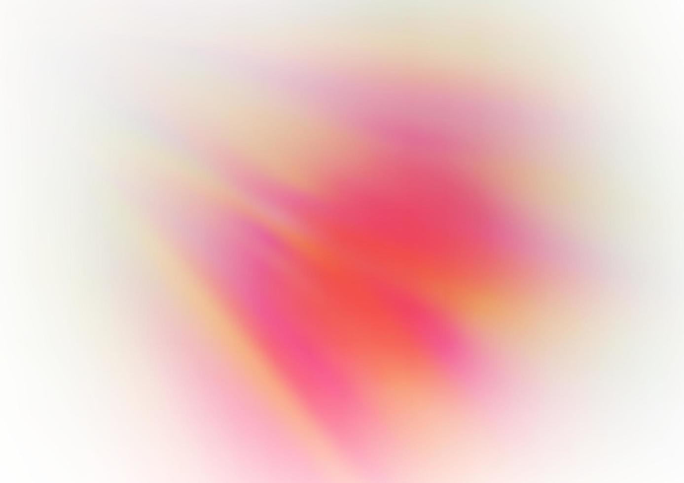 Light Green, Red vector blurred bright template.