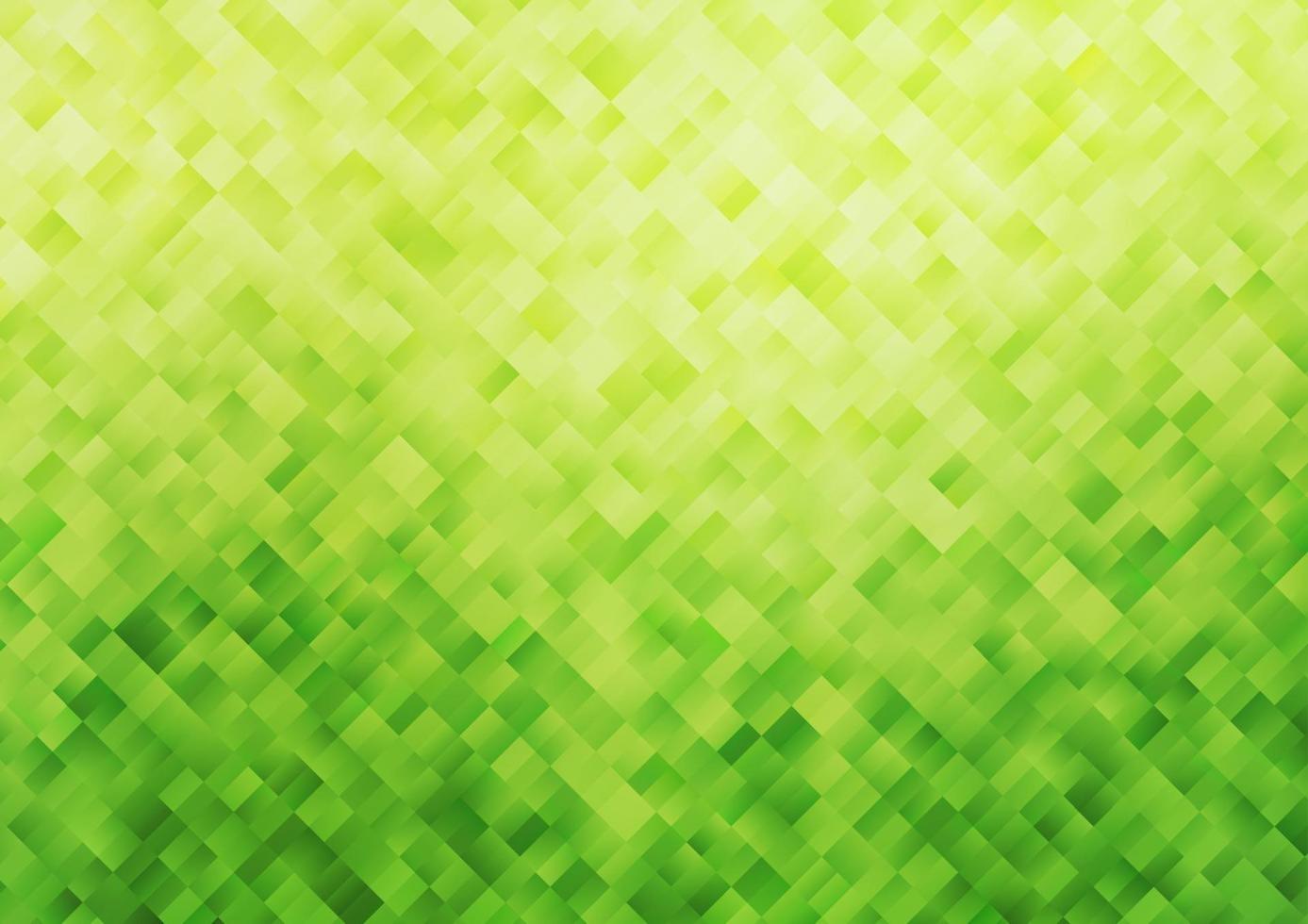 Light Green, Yellow vector background with rectangles.