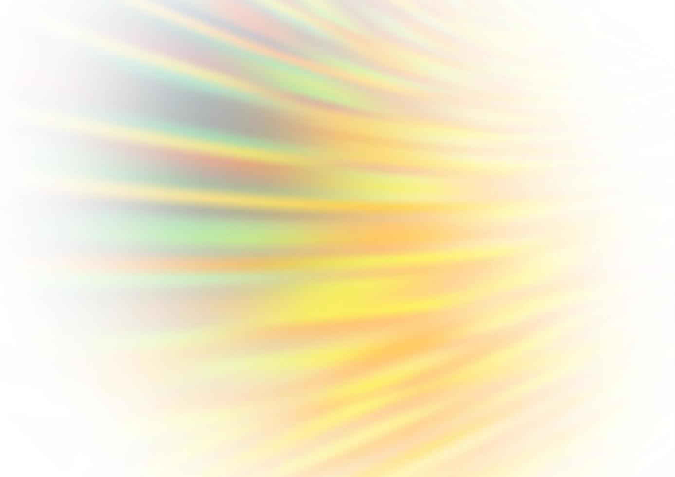 Light Green, Yellow vector blurred bright template.