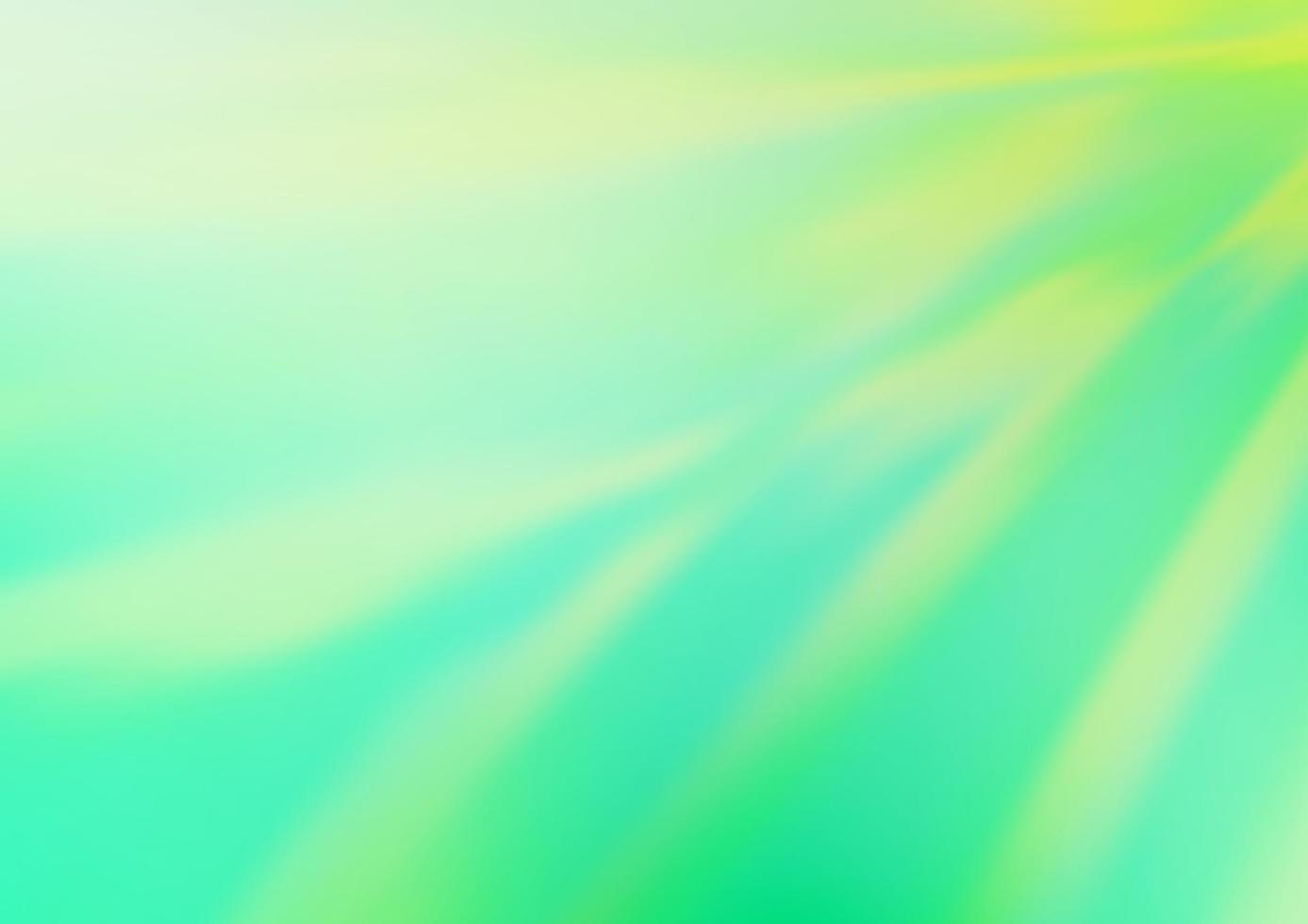 Light Green, Yellow vector blurred bright pattern.