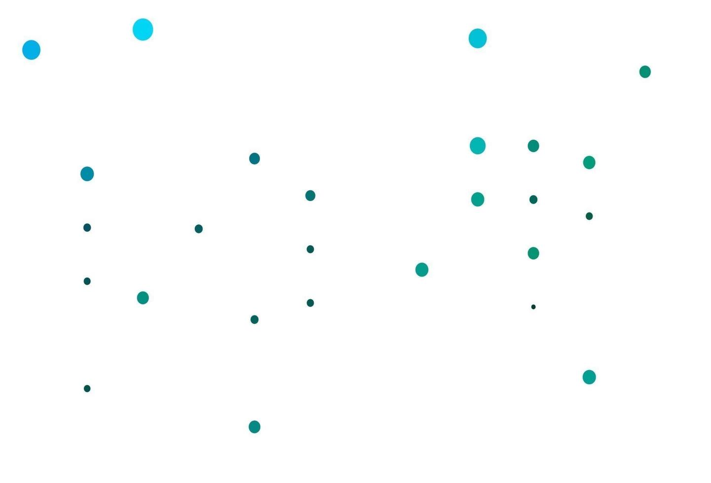 Light Blue, Green vector backdrop with dots.