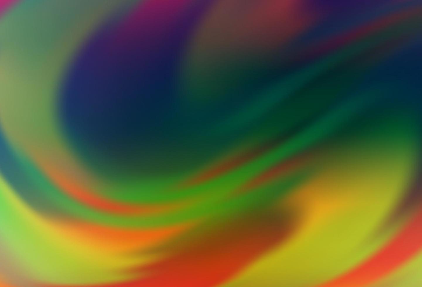 Dark Multicolor, Rainbow vector glossy abstract backdrop.