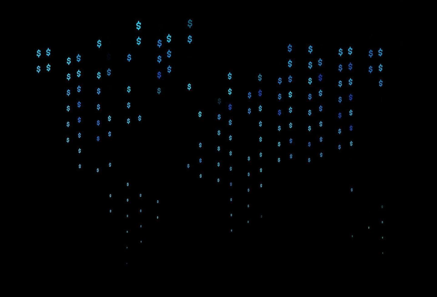 Dark Blue, Green vector layout with banking symbols.