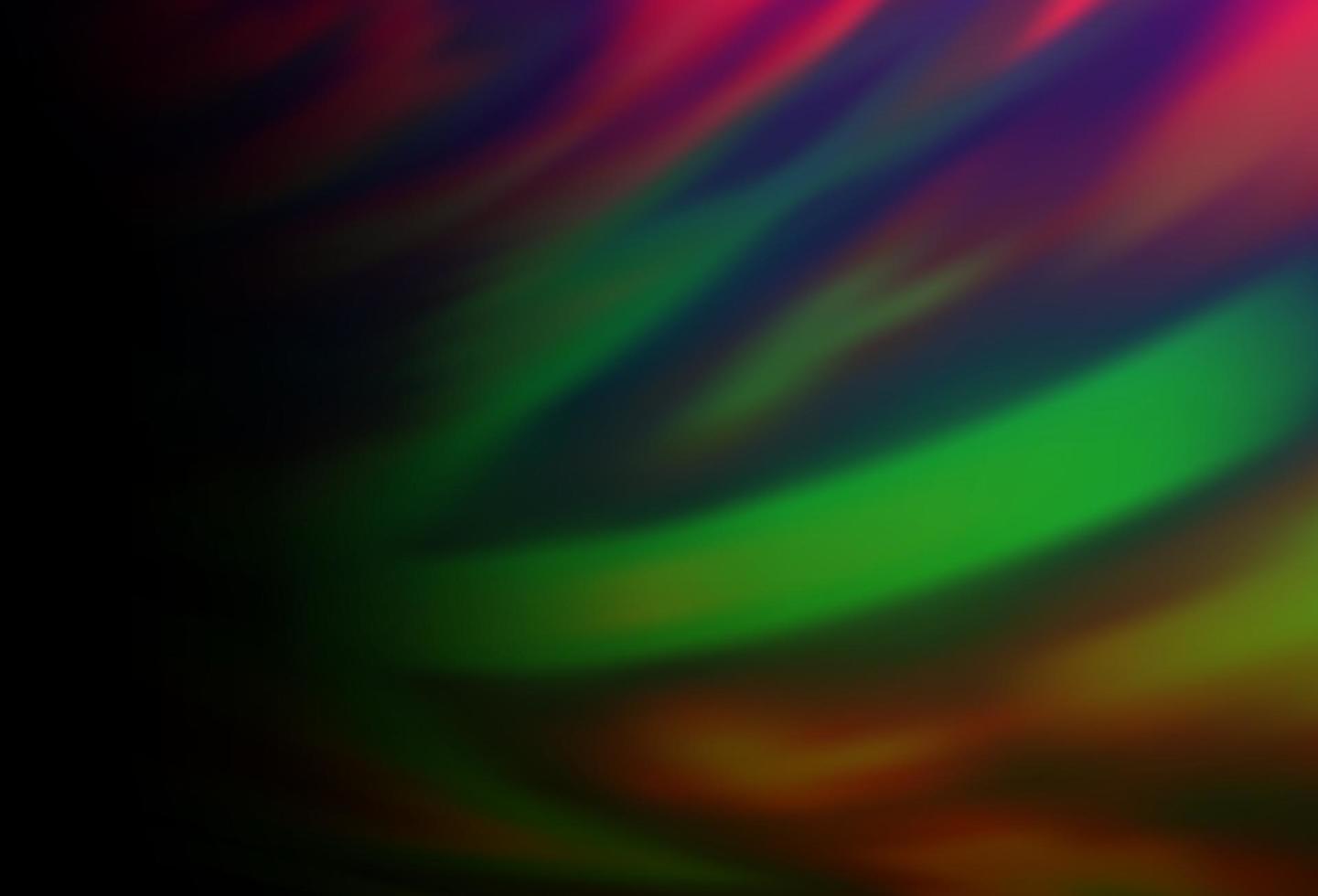 Dark Multicolor, Rainbow vector blurred background.