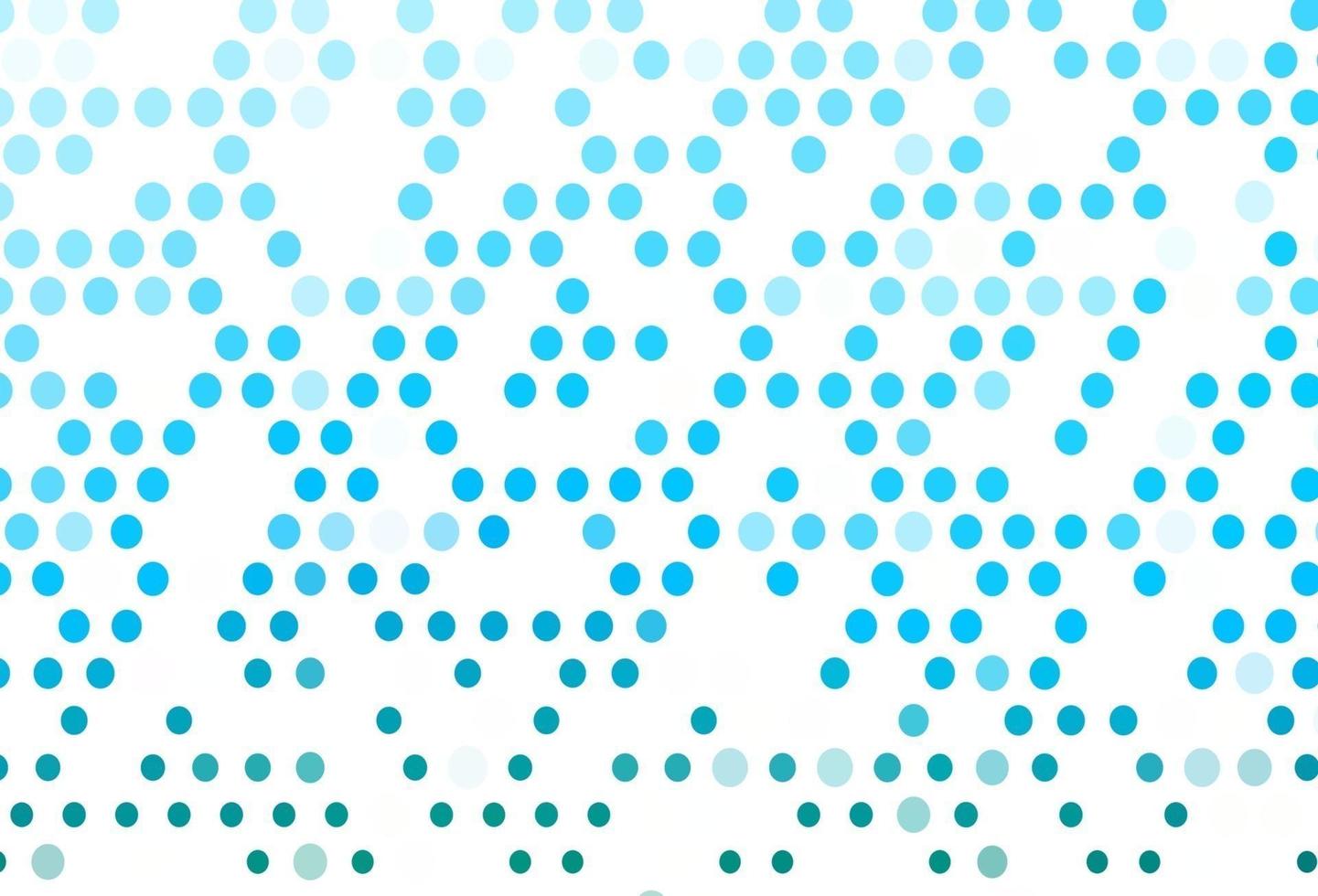 Light Blue, Green vector texture with disks.