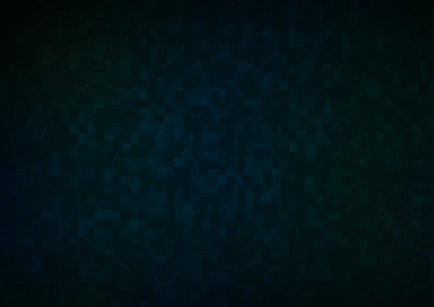 Dark BLUE vector template with crystals, rectangles.