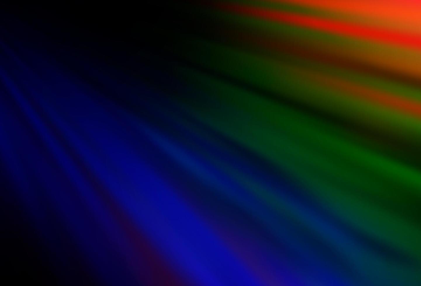 Dark Multicolor, Rainbow vector texture with colored lines.