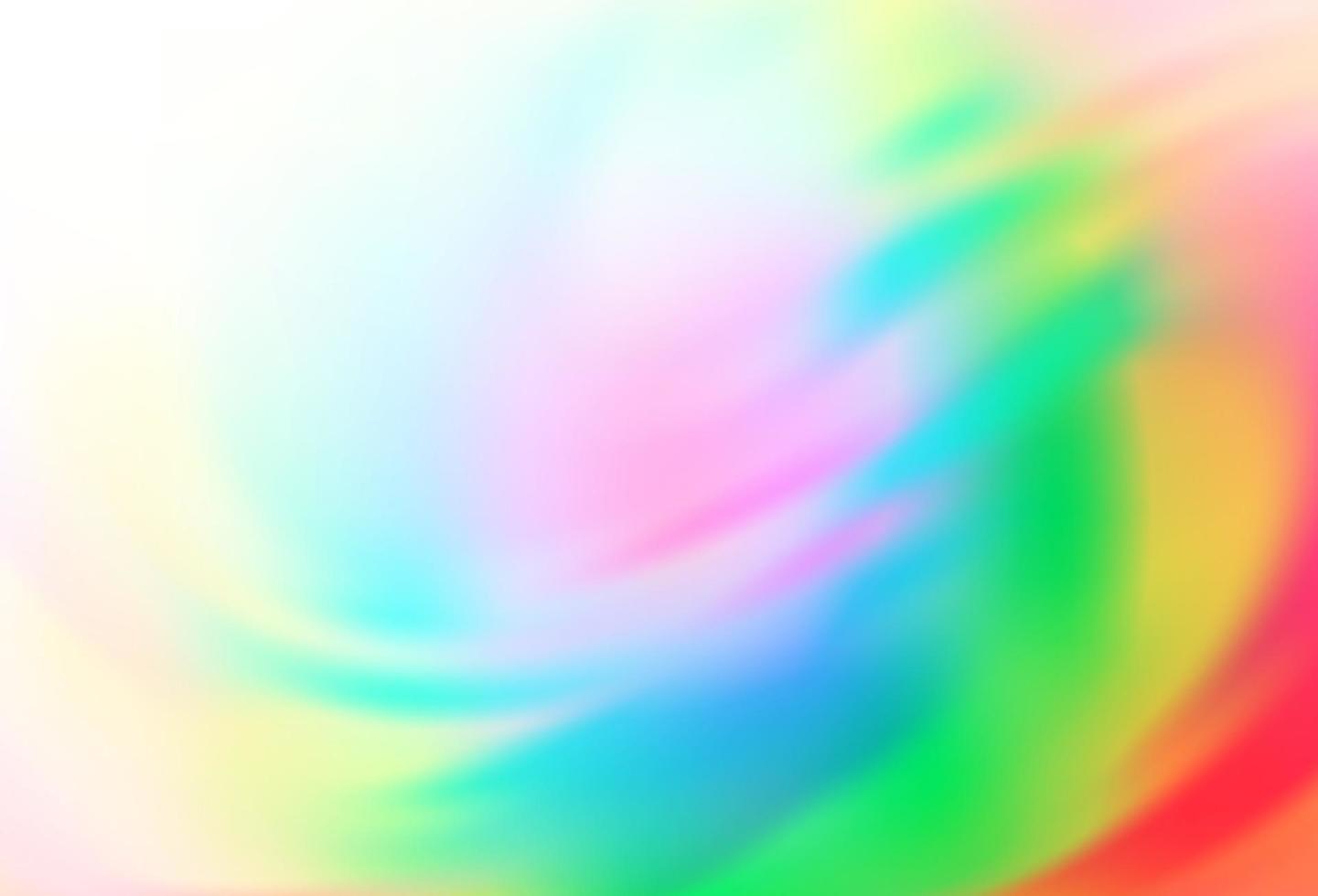 Light Multicolor, Rainbow vector abstract blurred background.