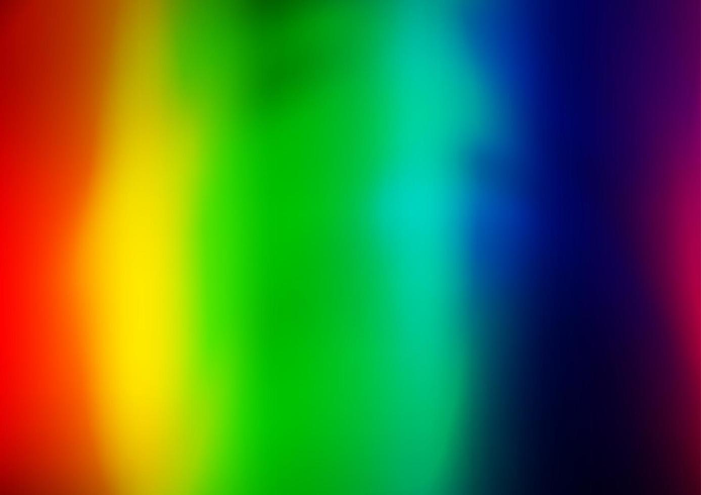 luz multicolor, arco iris vector abstracto patrón borroso.