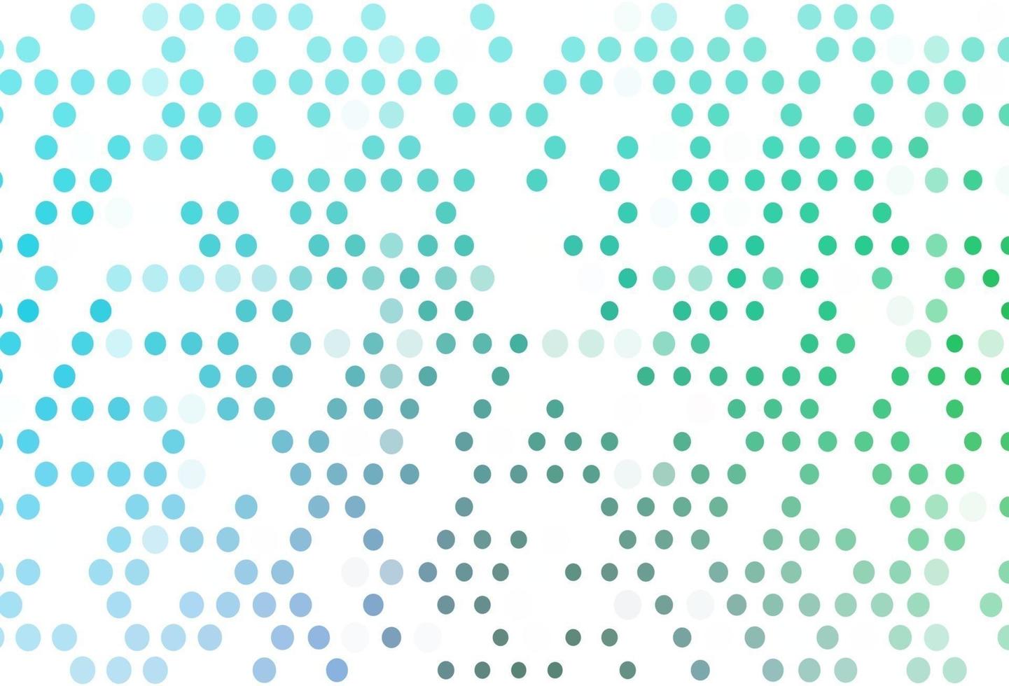 Light Blue, Green vector layout with circle shapes.