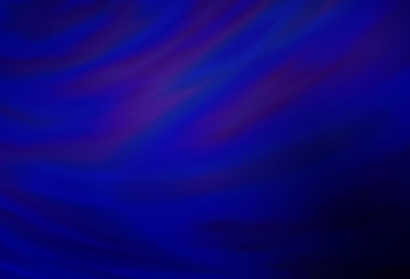 Dark BLUE vector blurred bright template.