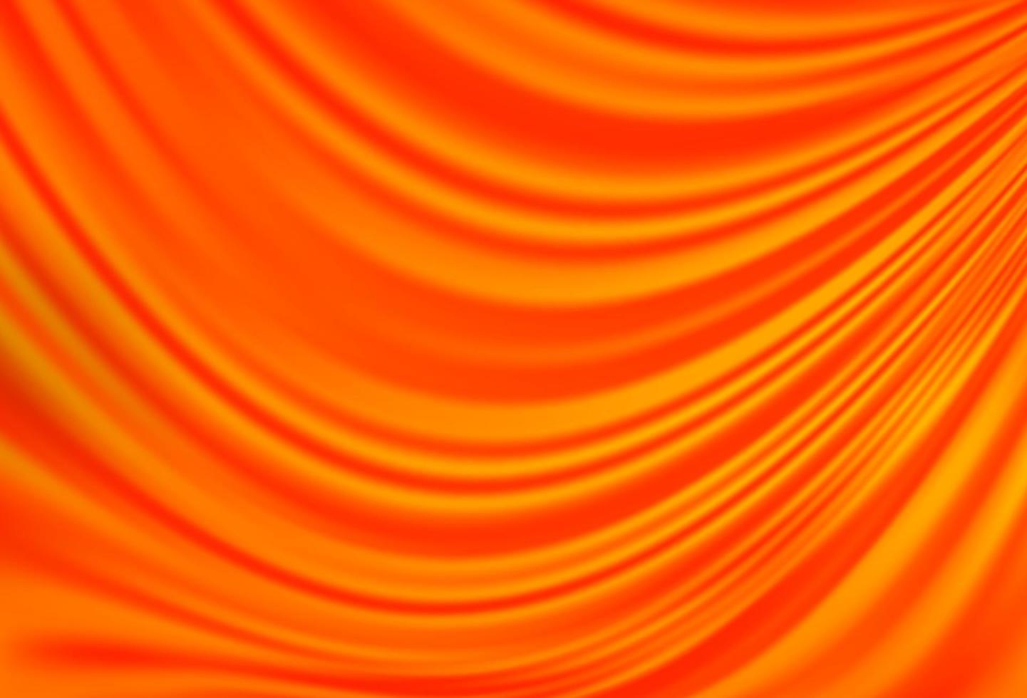 Light Orange vector template with liquid shapes.