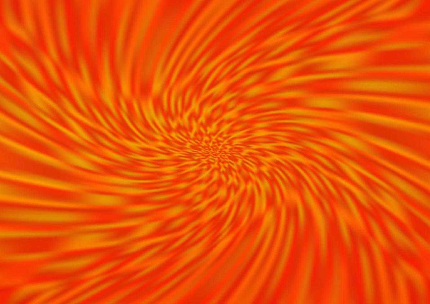 Light Orange vector bokeh pattern.
