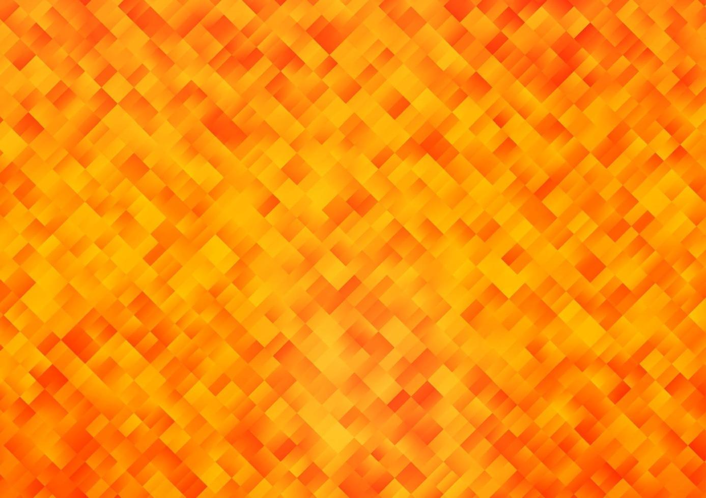 Light Orange vector cover in polygonal style.