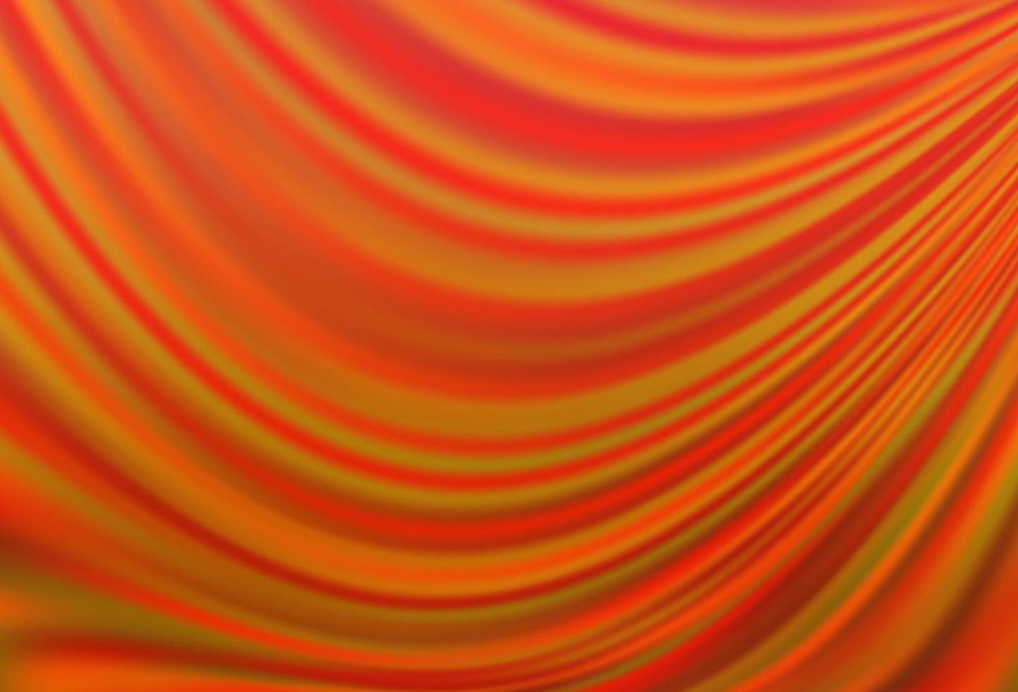 Light Orange vector pattern with bubble shapes.