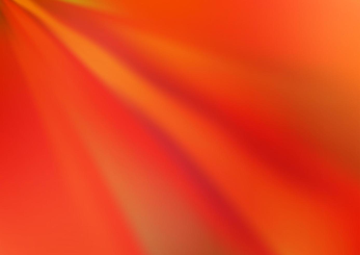 Light Orange vector abstract blurred template.