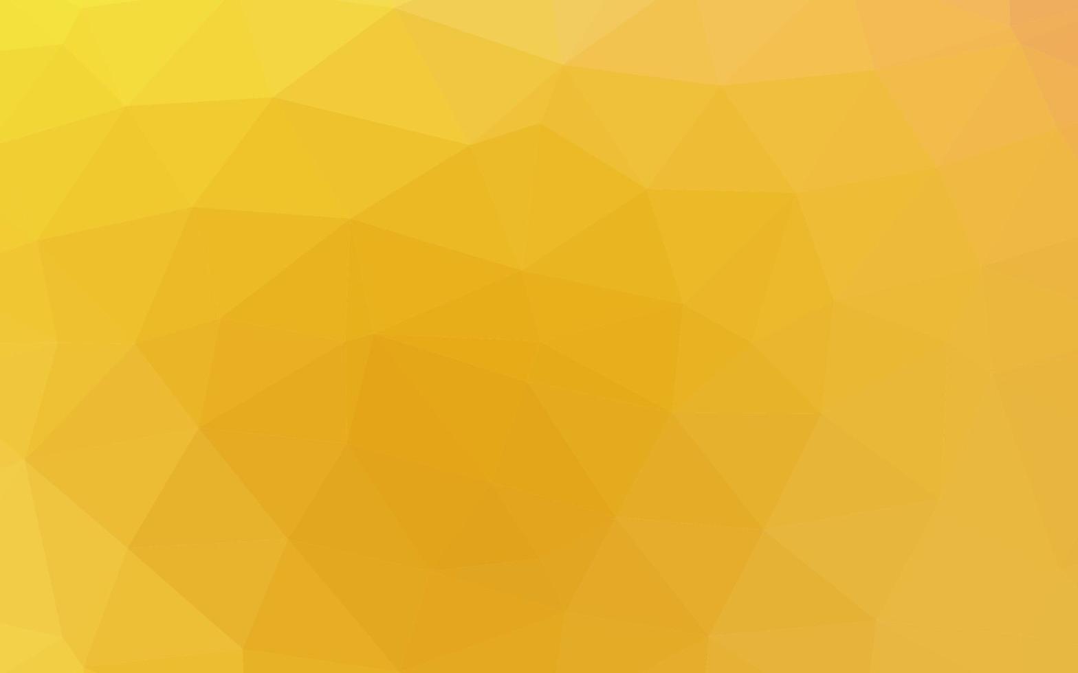 Light Orange vector polygonal template.