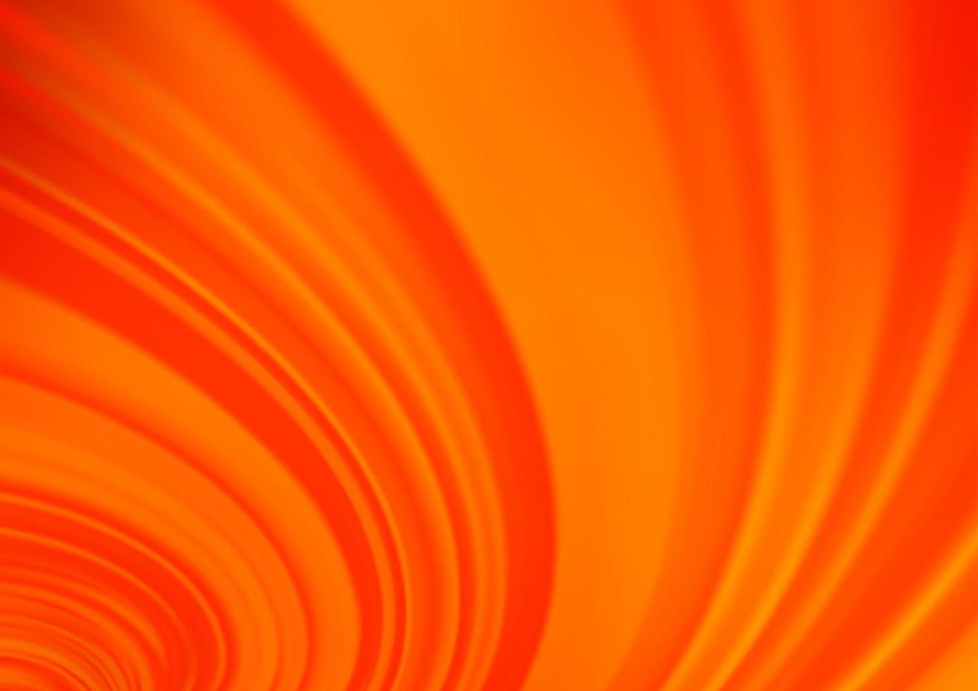 Light Orange vector glossy abstract template.