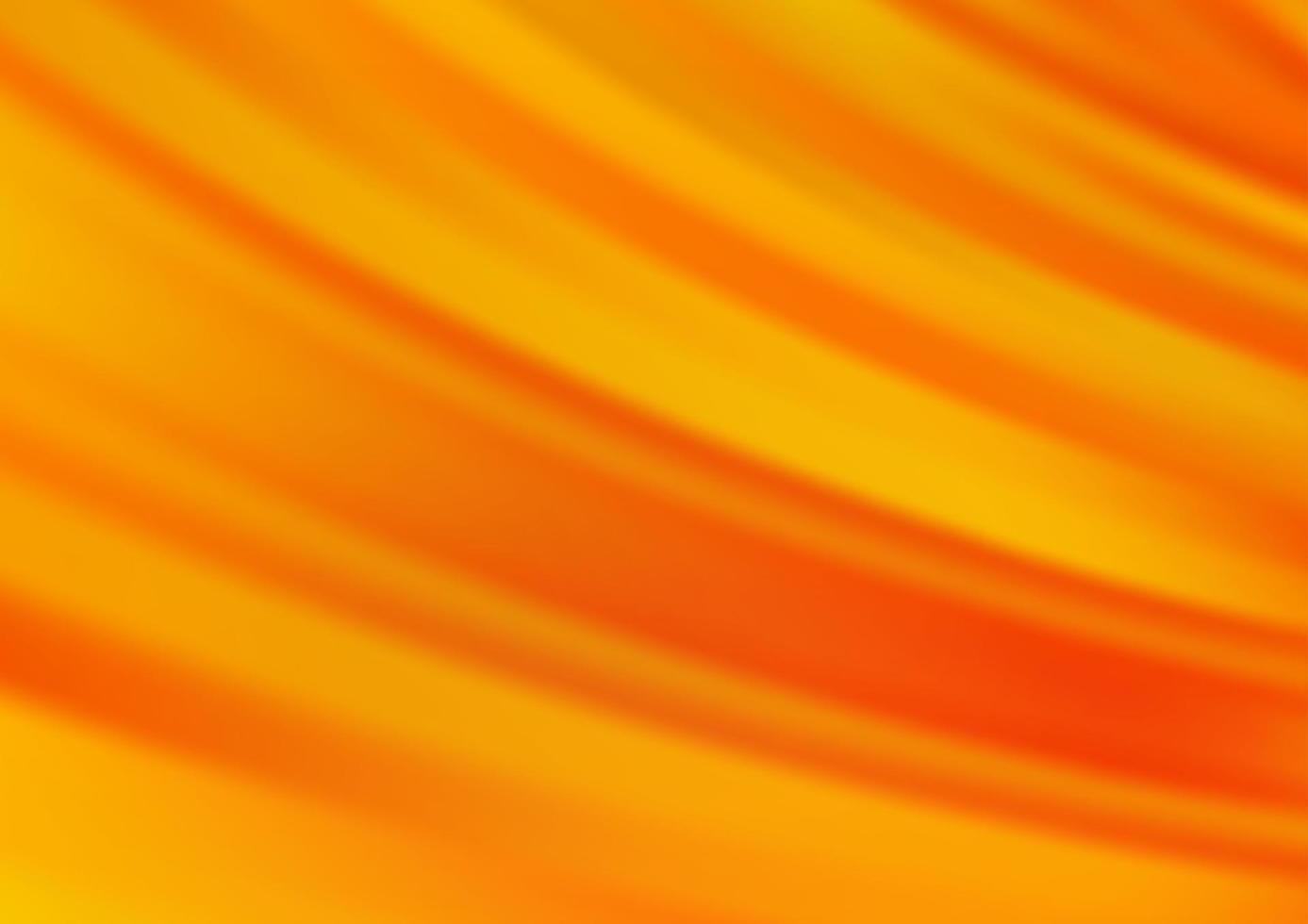 textura vectorial naranja claro con líneas de colores. vector