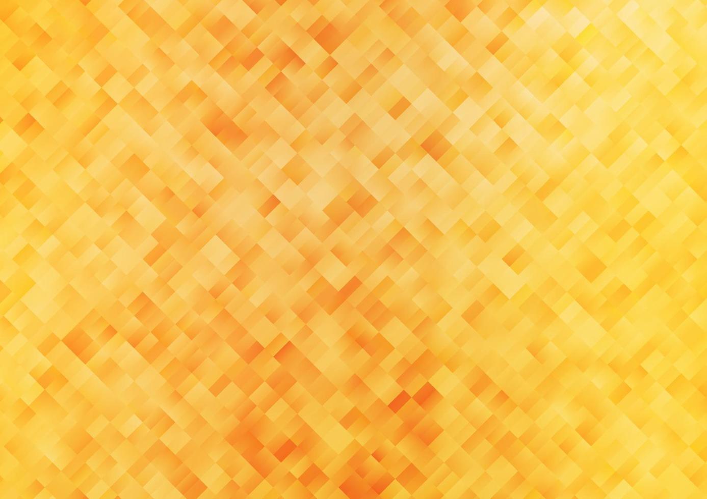 cubierta de vector naranja claro en estilo poligonal.