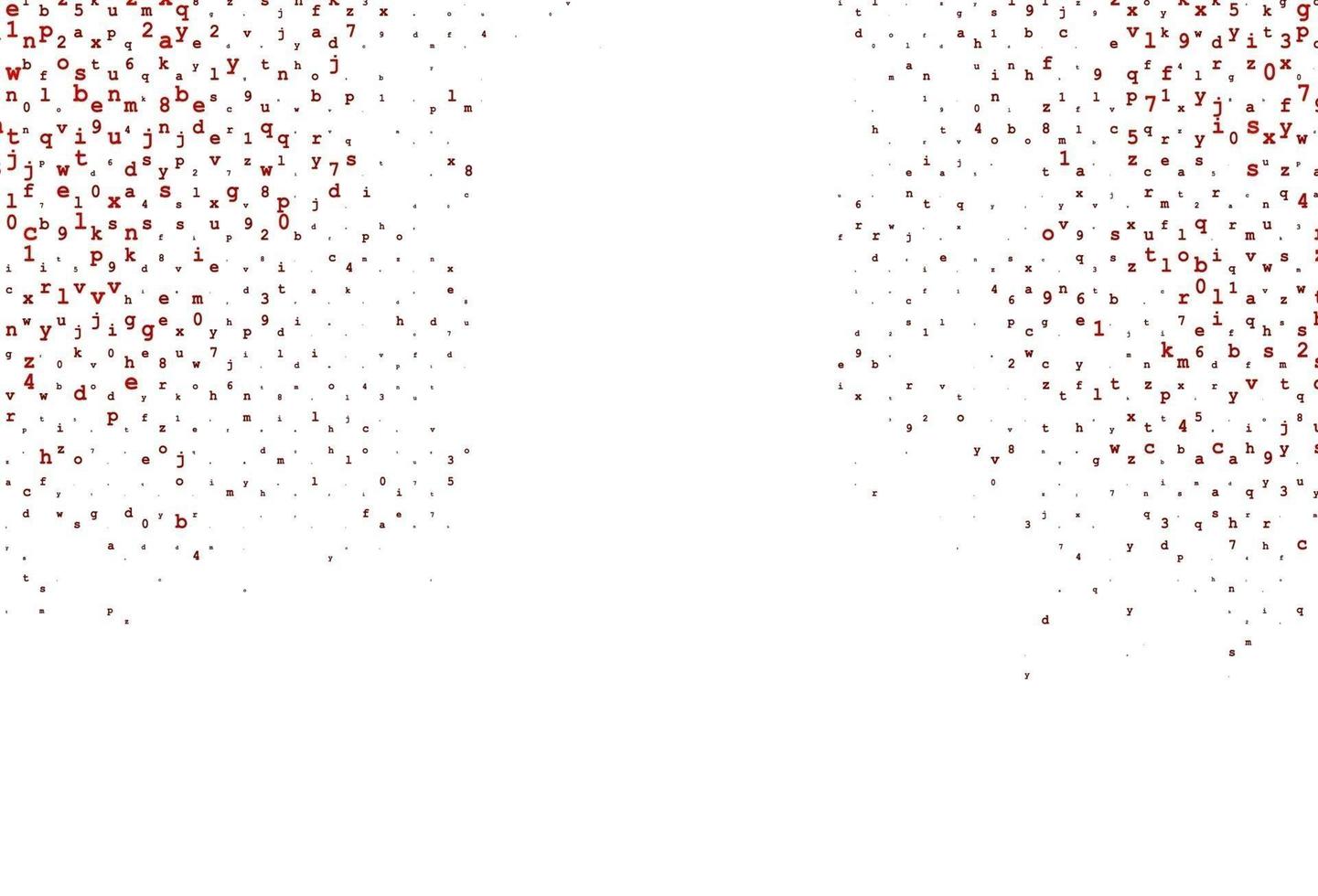 Light Blue, Red vector texture with ABC characters.