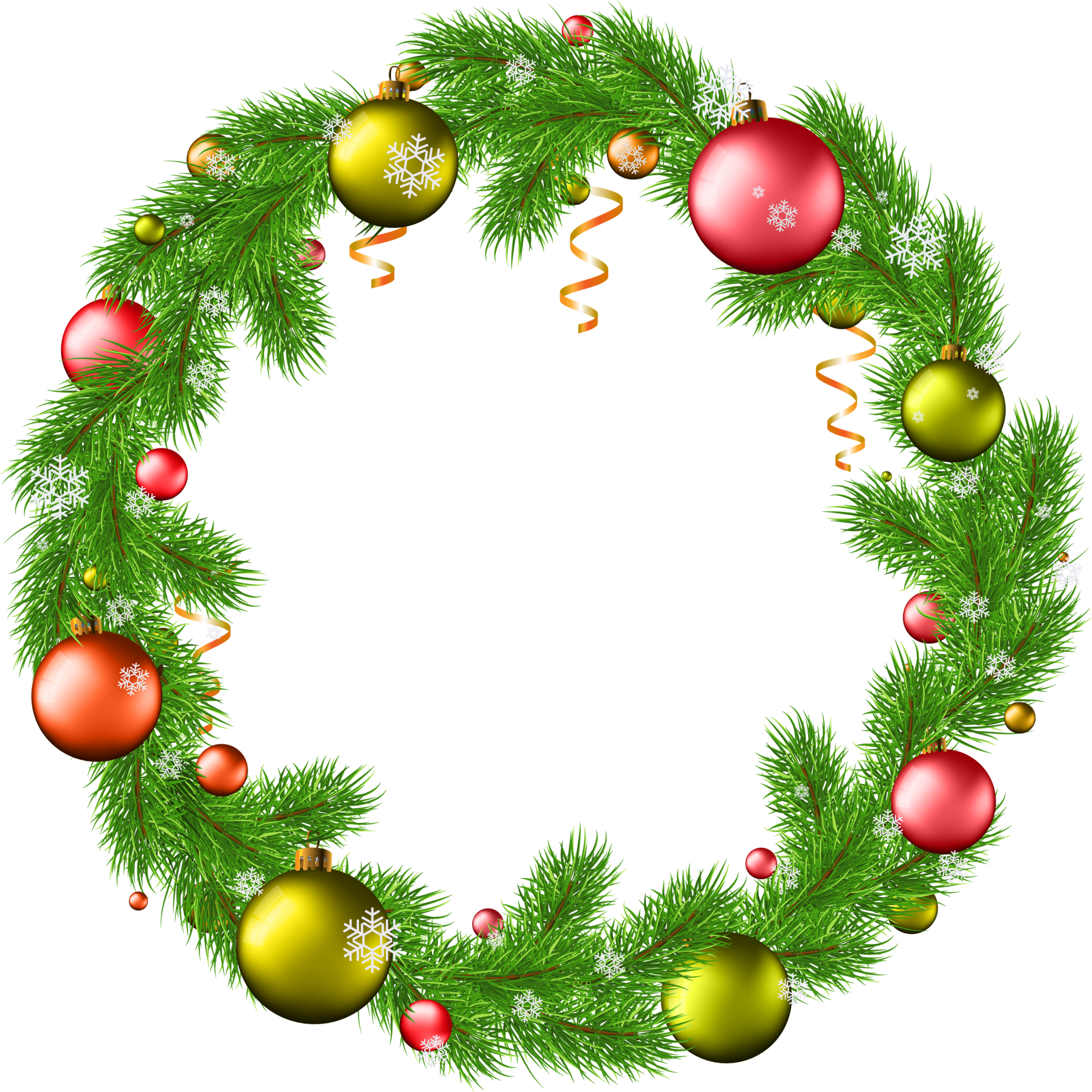 Christmas Rounds PNGs for Free Download
